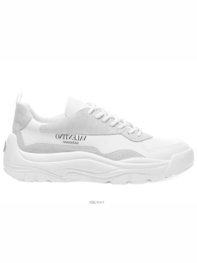 Gumboy Low-Top Sneakers White - VALENTINO - BALAAN 4