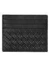 Intrecciato Card Wallet Black - BOTTEGA VENETA - BALAAN 2