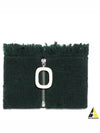 Fringe Neckband Dark Green - JW ANDERSON - BALAAN 2