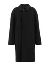 Wool Viscose Single Coat Black - MAISON MARGIELA - BALAAN 2