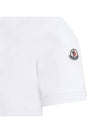 Polo T shirt White 8A000 22 899P0 002 - MONCLER - BALAAN 3