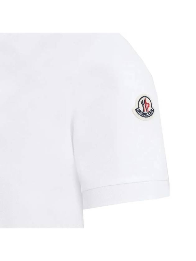 Polo T shirt White 8A000 22 899P0 002 - MONCLER - BALAAN 3