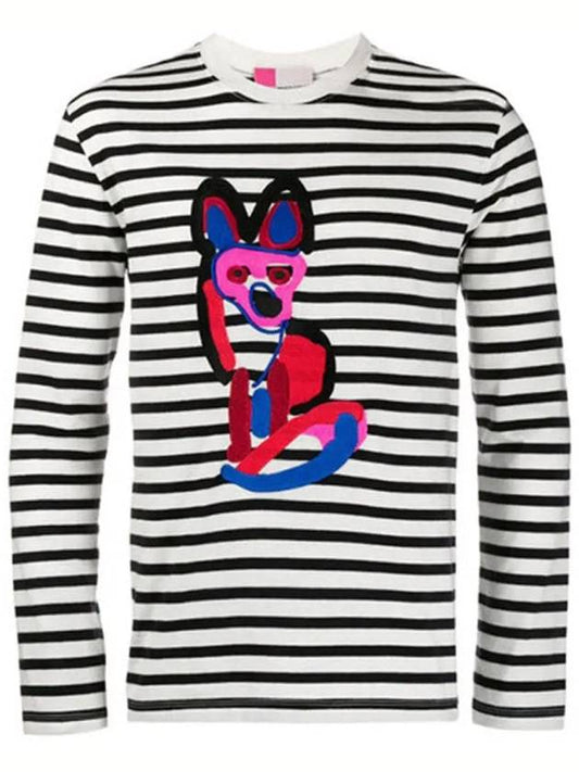 11th Anniversary Acid Fox TShirt Black SPCZU00102 BKWH - MAISON KITSUNE - BALAAN 2