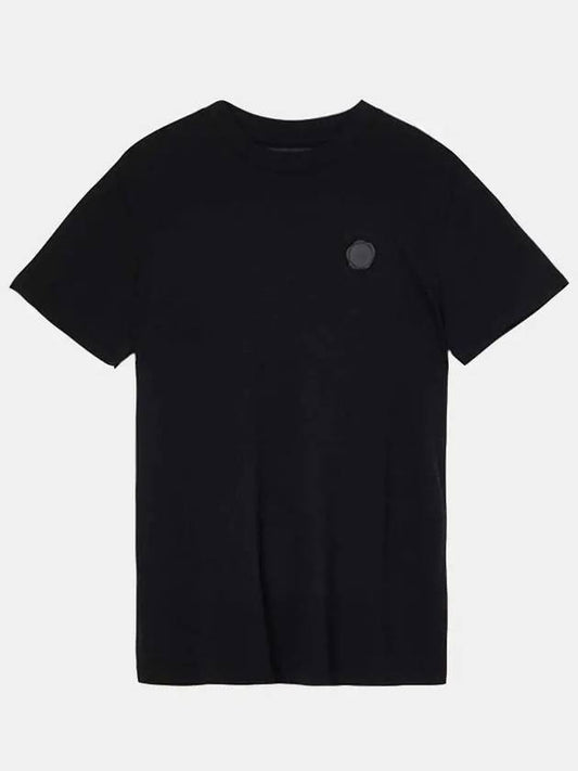 Men's Logo Patch Black TShirt MMJ59 31 99322 - VIKTOR&ROLF - BALAAN 1