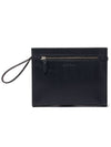 Calfskin Strap Clutch Bag Deep Ocean - SALVATORE FERRAGAMO - BALAAN 2