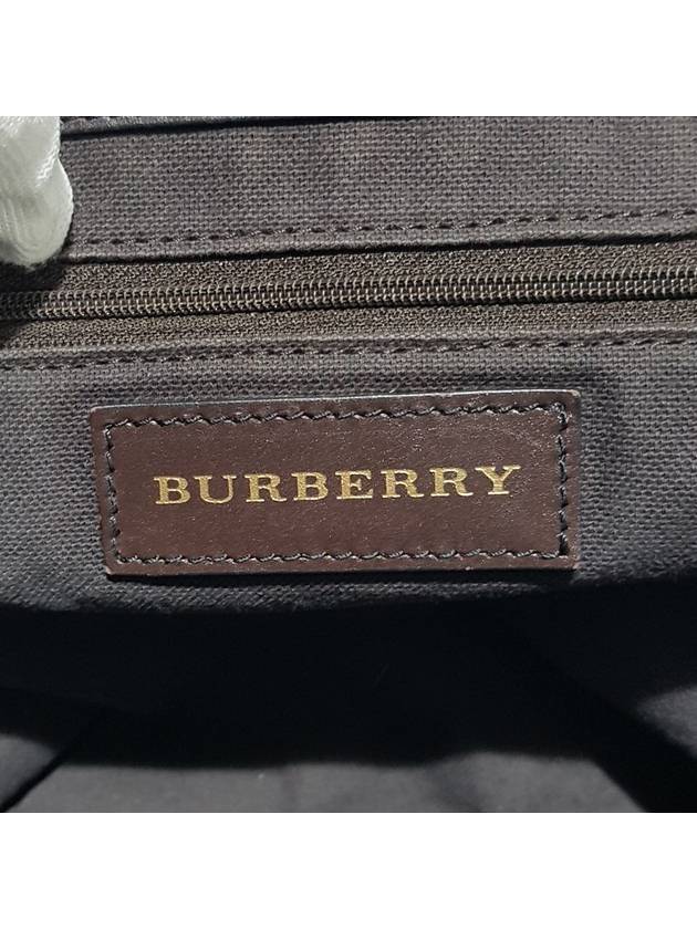 Checked tote shoulder bag - BURBERRY - BALAAN 8