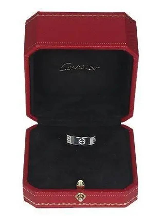 18K 750 white gold love ring No 14 - CARTIER - BALAAN 2