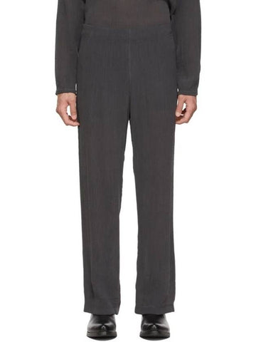 Gray crepon viscose slacks - OUR LEGACY - BALAAN 1