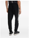 Berrettini Stripe Detail Track Pants Black - HUGO BOSS - BALAAN 3