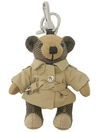 Trench Coat Thomas Bear Charm Key Holder Archive Beige - BURBERRY - BALAAN 2