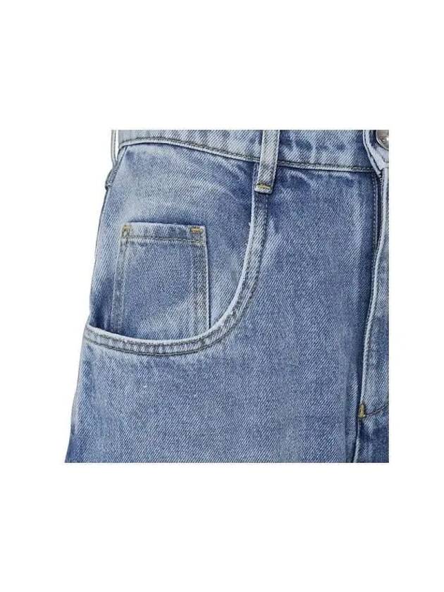 Women's Cut Out 5 Pocket Jeans Blue - MAISON MARGIELA - BALAAN 5