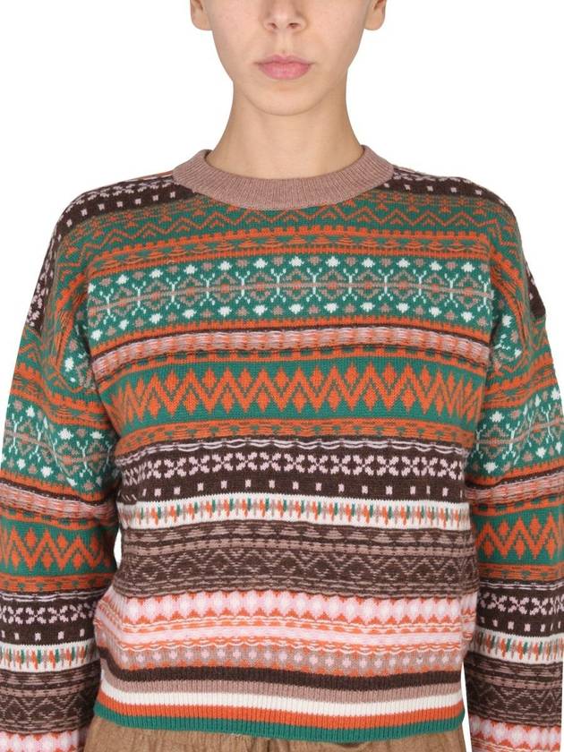 Ballantyne Multicolor Crewneck Sweater - BALLANTYNE - BALAAN 4