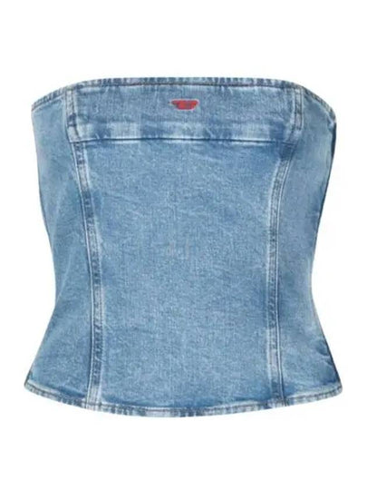 De-Ville Denim Sleeveless Light Blue - DIESEL - BALAAN 2