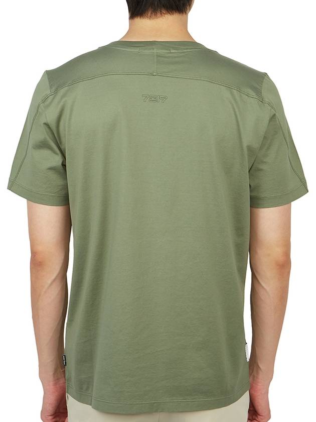 Shadow Project Logo Short Sleeve T-Shirt Green - STONE ISLAND - BALAAN 5