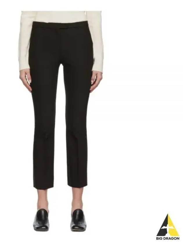 Fatina Viscose Straight Pants Black - MAX MARA - BALAAN 2