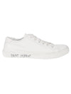 Men's Malibu Low Top Sneakers White - SAINT LAURENT - BALAAN 1