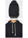 Nash Face Patch Hoodie Black - ACNE STUDIOS - BALAAN 6