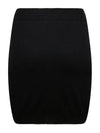 Logo Bea Mini H Line Skirt Black - VIVIENNE WESTWOOD - BALAAN 3