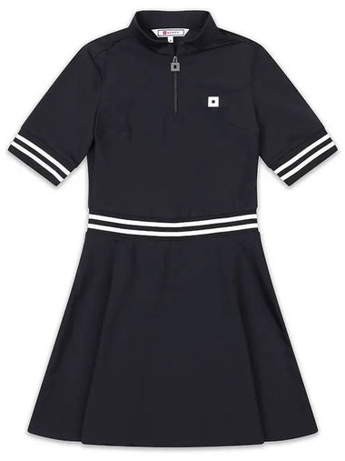 golfwear jersey short sleeve short dress black - ONOFF - BALAAN 1