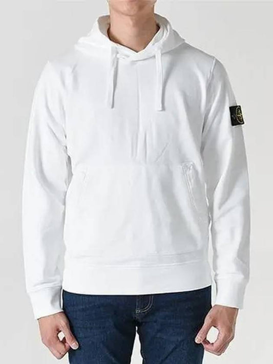 Men s Waffen Patch Hoodie Long Sleeve 64151 A0001 - STONE ISLAND - BALAAN 1