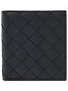 Intrecciato Slim Half Wallet Black - BOTTEGA VENETA - BALAAN 2