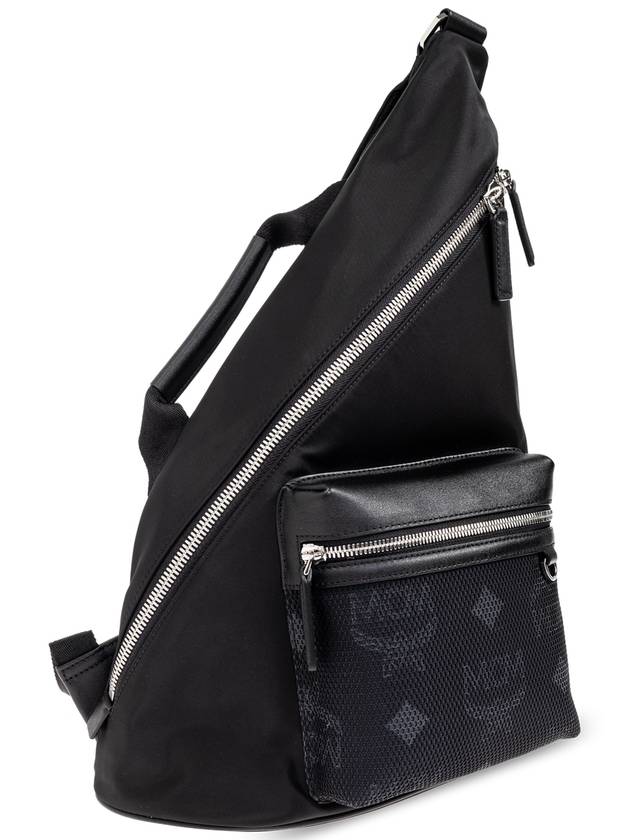 MCM One-shoulder Backpack, Men's, Black - MCM - BALAAN 4