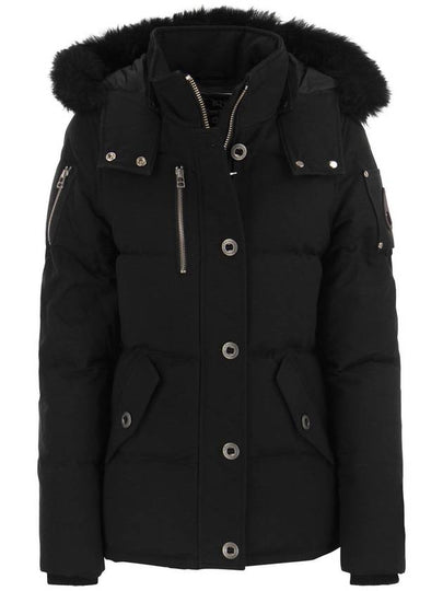 Original Threequarter Jacket Black Fur Black - MOOSE KNUCKLES - BALAAN 2