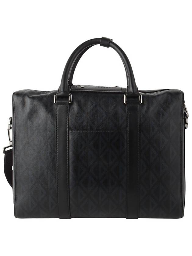 1ADBR088CDP Ringo Black CD Diamond Canvas Briefcase Department Store Invoice 34125Y - DIOR - BALAAN 3