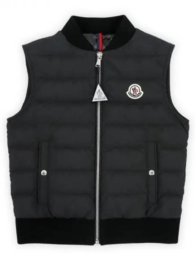 Kids Olu Down Vest Black - MONCLER - BALAAN 2