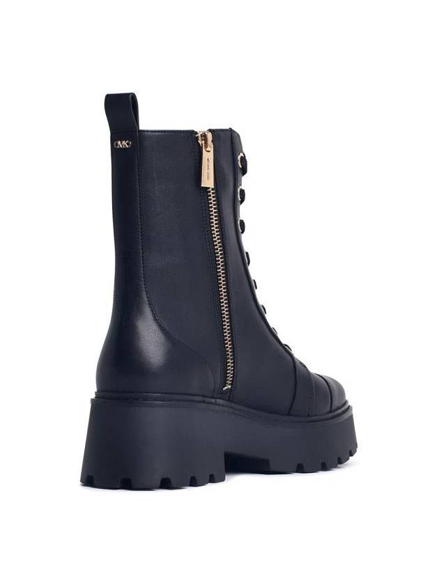 Michael Kors 'Blake' Black Leather Boots - MICHAEL KORS - BALAAN 3