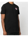 Logo Patch Cotton Short Sleeve T Shirt 8C00021 8390T - MONCLER - BALAAN 3