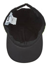 Embroidered Logo Base Cotton Ball Cap Black - MSGM - BALAAN 6