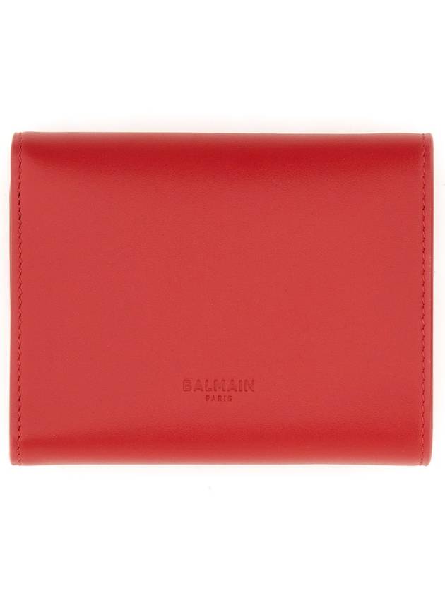 "B-BUZZ" TRIFOLD WALLET - BALMAIN - BALAAN 2