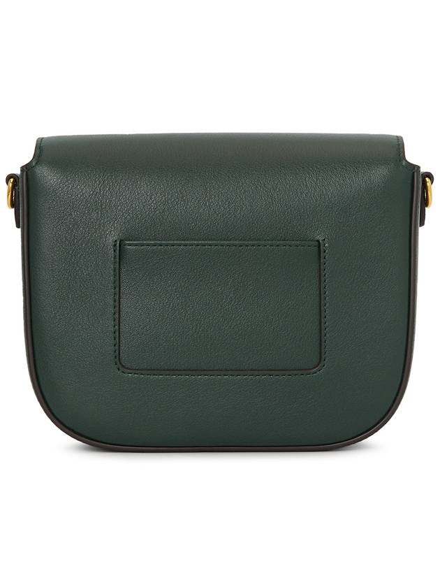 Small Darley Satchel Silky Calf Shoulder Bag Green - MULBERRY - BALAAN 5