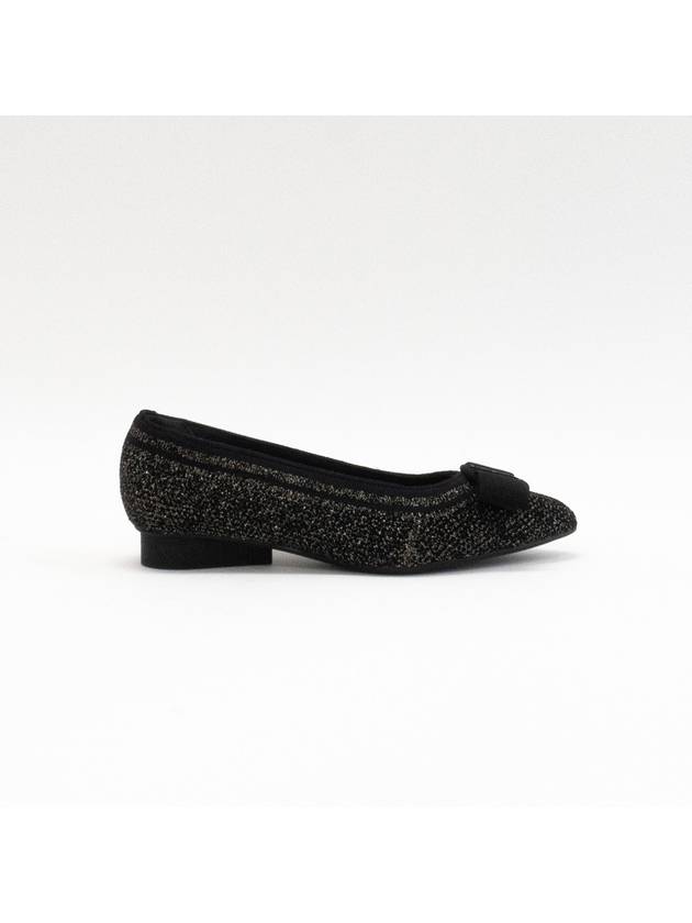 Ferragamo Women s VIVA Glitter Knit Flat Shoes BK 01C361 0745710 - SALVATORE FERRAGAMO - BALAAN 3