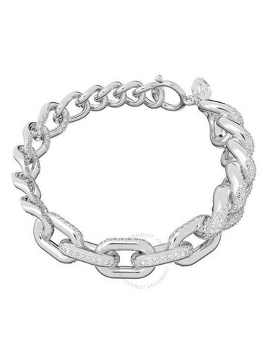 Dextera Crystal Rhodium Plated Bracelet White - SWAROVSKI - BALAAN 1