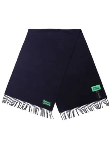 gani wool scarf women - BARBOUR - BALAAN 1