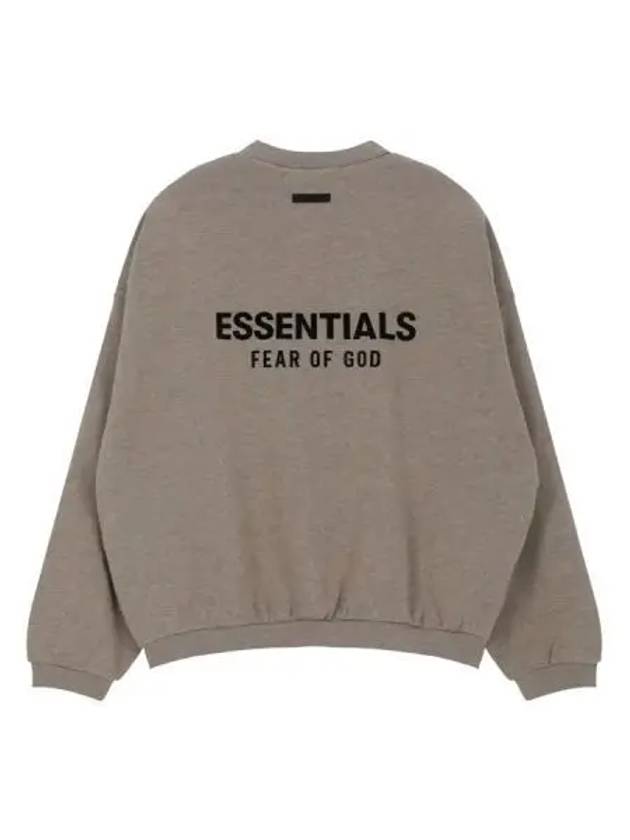 FEAR OF GOD ESSENTIALS Essential Fleece Crew Neck Heather Gray - FEAR OF GOD ESSENTIALS - BALAAN 1