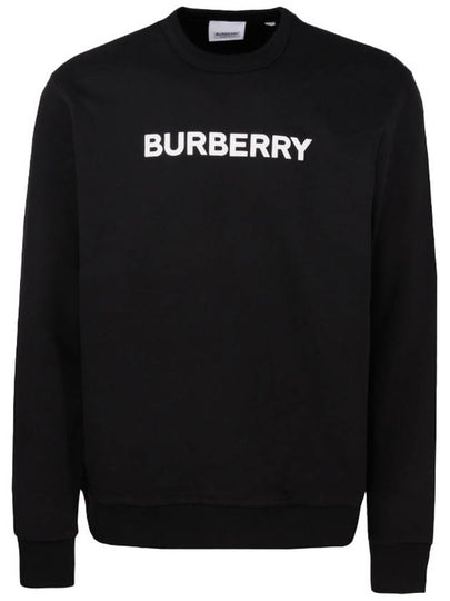 Front Logo Print Sweatshirt Black - BURBERRY - BALAAN 2