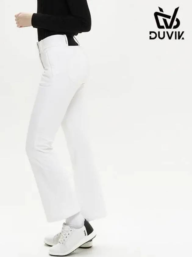 Mink Bonding Semi Bootcut Pants DD4WPT382LB - DUVIK - BALAAN 3