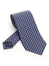 Aeroplane Print Twill Silk Tie Navy - SALVATORE FERRAGAMO - BALAAN 2