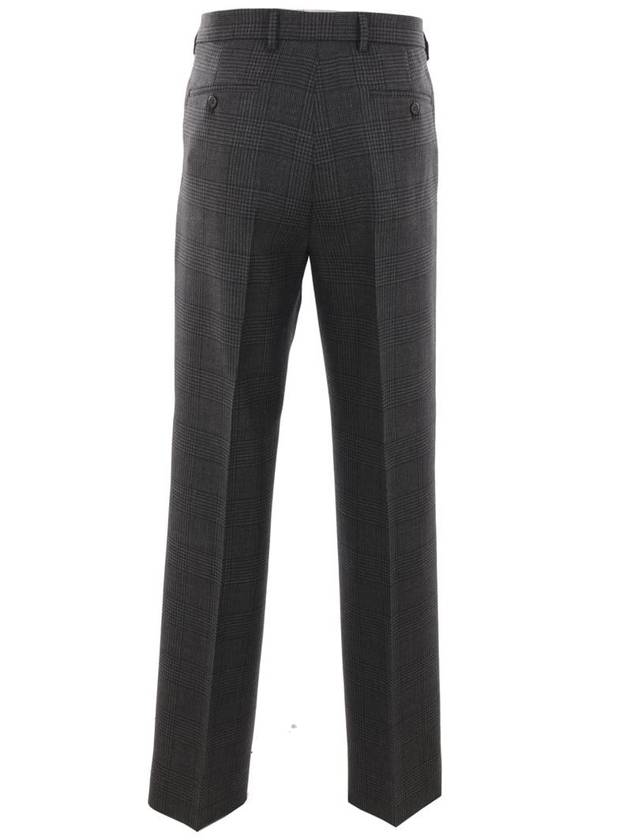 Wool Slacks Anthracite Grey - PRADA - BALAAN 5