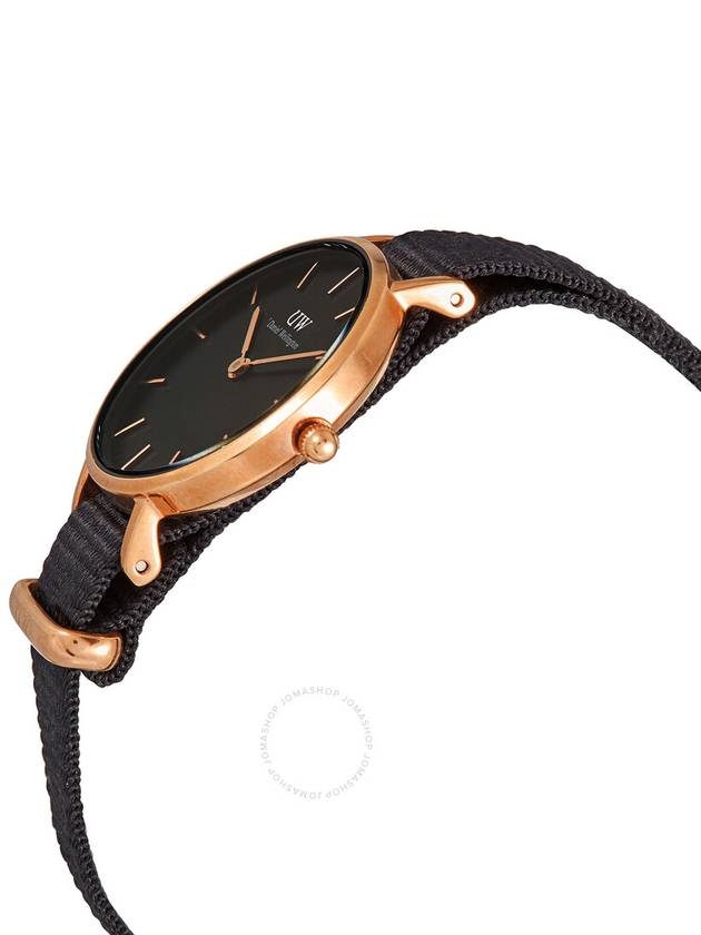 Daniel Wellington Classic Petite Black Cornwall Ladies Watch Dw00100247 - DANIEL WELLINGTON - BALAAN 2