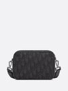 Safari Mini Oblique Jacquard Messenger Bag Black - DIOR - BALAAN 6