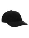 Logo Decorated Buckle Closure Cotton Baseball Ball Cap Black - DIESEL - BALAAN 2