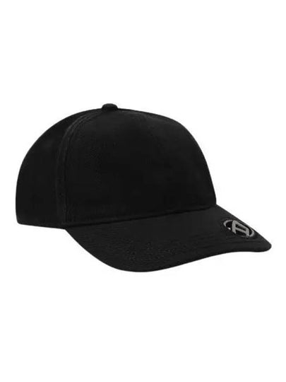 Logo Decorated Buckle Closure Cotton Baseball Ball Cap Black - DIESEL - BALAAN 2