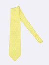 Ferragamo yellow color tie fashion accessories - SALVATORE FERRAGAMO - BALAAN 1