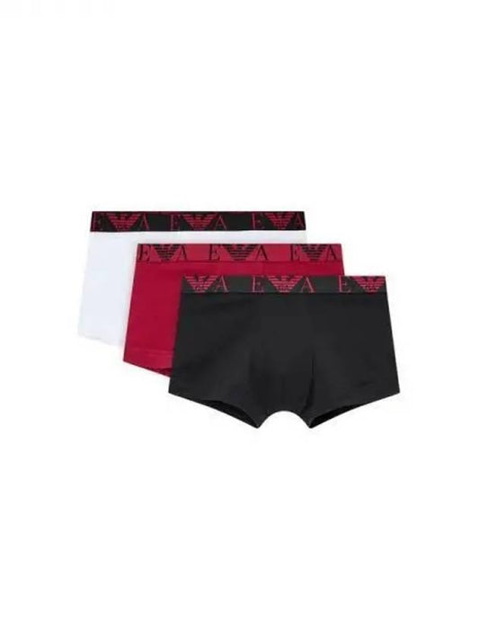 UNDERWEAR Online Exclusive Men s Eagle Logo Cotton Drawstring 3PACK Multi 271509 - EMPORIO ARMANI - BALAAN 1