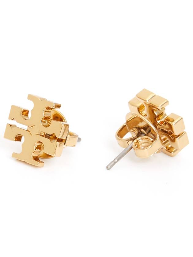 Logo Stud Earrings Gold - TORY BURCH - BALAAN 7