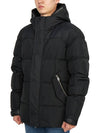 RILEY BLACK Men s Hooded Padded Jumper Jacket Relaxed Fit - MACKAGE - BALAAN 7